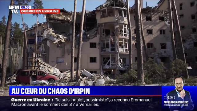 Au cœur du chaos à Irpin, une ville défigurée par la guerre en banlieue de Kiev