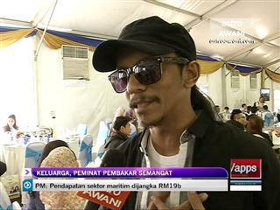 Keluarga, peminat pembakar semangat