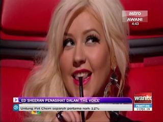 Ed Sheeran penasihat dalam 'The Voice'