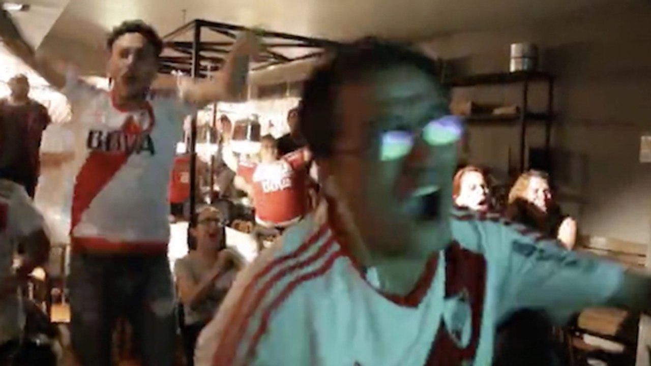 Copa Libertadores : Les images des supporters de River Plate qui exultent après la victoire face à Boca Juniors