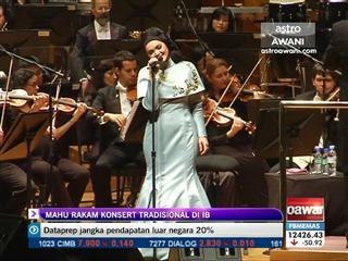 Mahu rakam konsert tradisional di IB