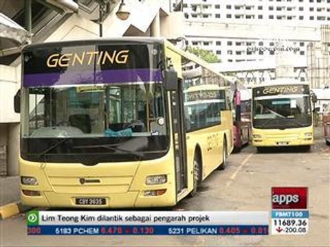 Cabaran pemandu bas ke Genting Highlands