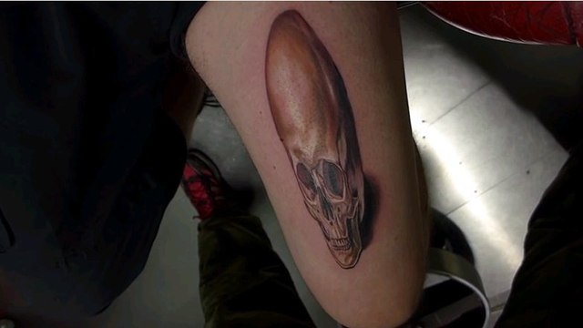 Un impressionnant tatouage réalisé en 3D