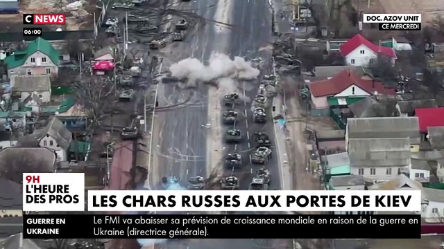 Guerre en Ukraine - Le résumé de la journée du jeudi 10 mars 20222 avec les troupes russes désormais aux portes de Kiev