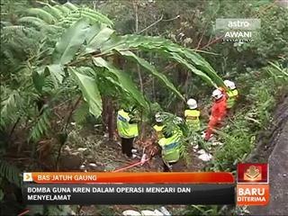 Perkembangan nahas bas jatuh gaung 7.45 malam