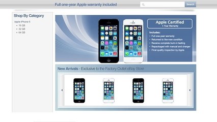 iPhone 5 : Apple vend son smartphone sur eBay à partir de 329 euros