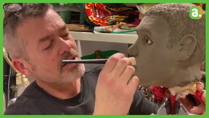 Il est le seul Belge à utiliser cette technique