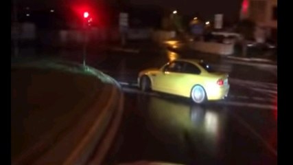 Il fait un drift impressionnant avec sa BMW M3 E46