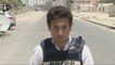 Gaza : un journaliste d'iTélé surpris par une frappe israélienne avant un direct