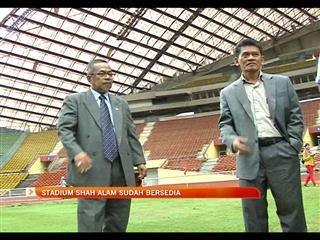 Stadium Shah Alam sudah bersedia