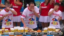 Il mange 61 hot dogs en 10 minutes et remporte le concours de New York