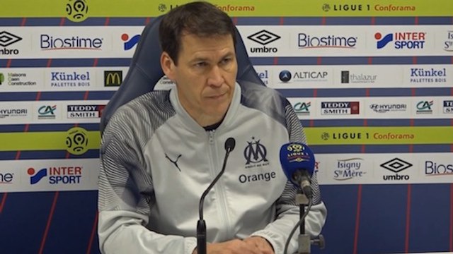 OM : Rudi Garcia particulièrement content pour Kevin Strootman après la victoire à Caen