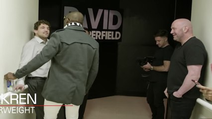 UFC 235 : La confrontation entre Kamaru Usman et Ben Askren en backstage