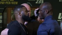 UFC 235 : Ça chauffe entre Tyron Woodley et Kamaru Usman en conférence de presse