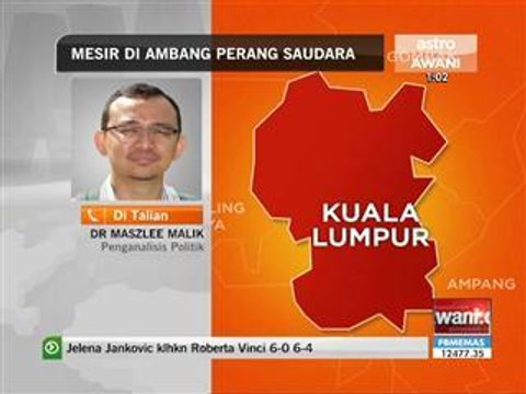 Penganalisis: Mesir di ambang perang saudara
