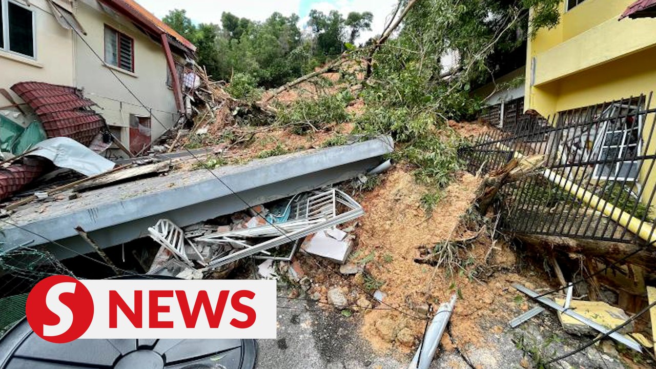 Ampang landslide: Area declared disaster zone, residents in 48 homes ordered to vacate