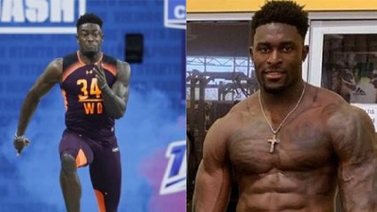 D.K. Metcalf a réalisé des performances physiques incroyables au NFL Combine 2019