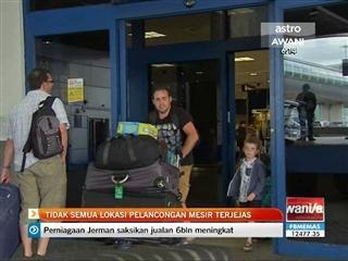 Tidak semua lokasi pelancongan Mesir terjejas