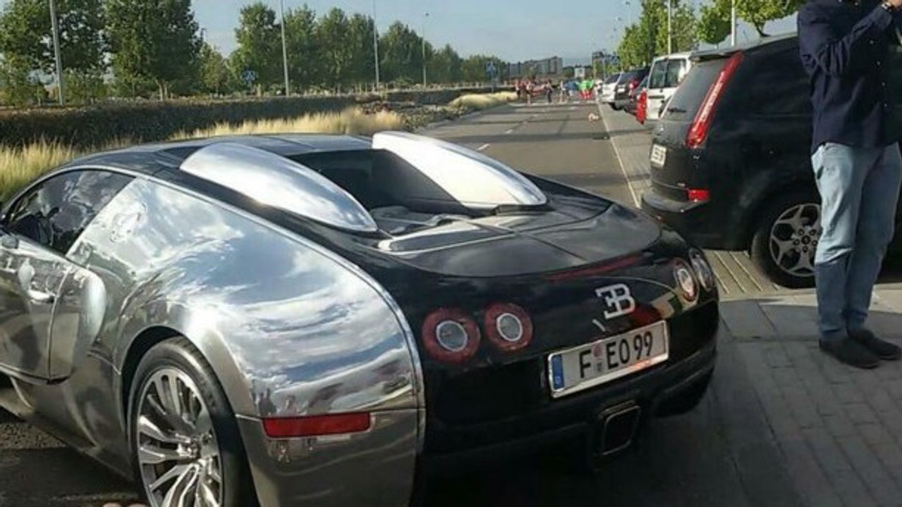 Karim Benzema succombe et achète une Bugatti Veyron 16.4 Pur Sang
