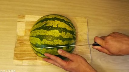 Voici la meilleure manière de manger une pastèque