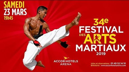 Le 34ème festival des Arts Martiaux débarque à Paris avec du très lourd