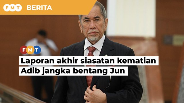 Laporan akhir siasatan kematian Adib jangka bentang Jun, kata Wan Junaidi