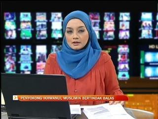 Penyokong Ikhwanul Muslimin bertindak balas