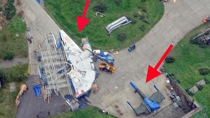 Star Wars 7 : il survole le site de tournage par hasard et photographie le Faucon Millenium