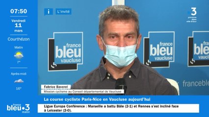 Fabrice Baverel, invité de France Bleu Vaucluse