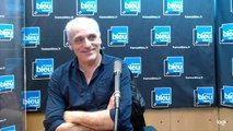 Philippe Poutou, candidat du NPA à l'élection présidentielle, en campagne dans l'Hérault ce vendredi