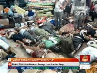 Mesir berdarah: Masjid Rabiatul Adawiyah ditutup