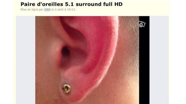 Le Bon Coin : Il vend ses oreilles dans une annonce hilarante !