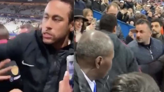 Neymar frappe un supporter : sa première réaction et les sanctions envisagées