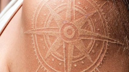 Les plus beaux tatouages à l'encre blanche