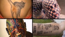 Voici les tatouages les plus étranges au monde
