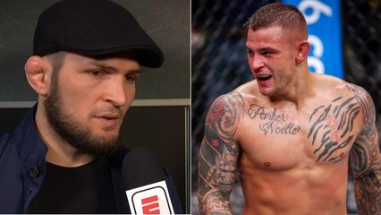Khabib Nurmagomedov annonce qu'il va "tabasser" Dustin Poirier
