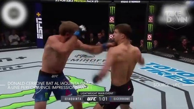 Al Iaquinta vs Donald Cerrone : on a eu le combat de guerriers dont on rêvait, épique !