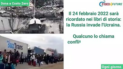 Un aiuto per l'Emergenza Ucraina - Donazione Costo Zero