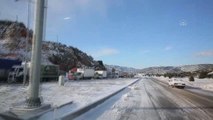Antalya-Konya kara yolu kar nedeniyle ulaşıma kapatıldı