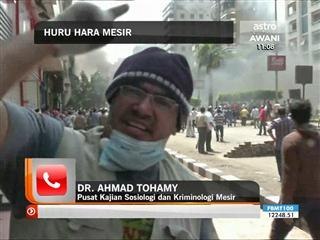 Penganalisis: Huru hara di Mesir