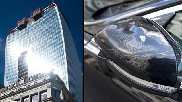 Londres : La solution contre le gratte-ciel qui fait fondre les voitures