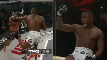 Taylor Lapilus, ancien combattant français de l'UFC, devient champion du TKO avec la manière