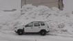 Bitlis kent merkezi kar nedeniyle beyaza büründü