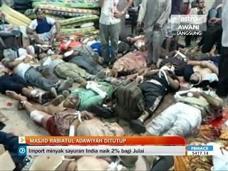 Mesir berdarah: Masjid Rabiatul Adawiyah ditutup