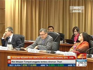 Peguam negara kaji semula Akta Undang-Undang Sivil 1956