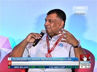 Pelancaran IPO AirAsia Indonesia ditangguh lagi