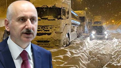 Bu yalnızca fragmandı! Bakan bizzat duyurdu, İstanbul'u esir alacak şiddetli kar yağışı yarın 18.00'den sonra başlayacak