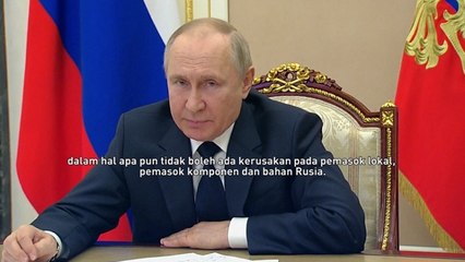 Tanggapan Putin Soal Sanksi dari Sejumlah Negara Terhadap Rusia