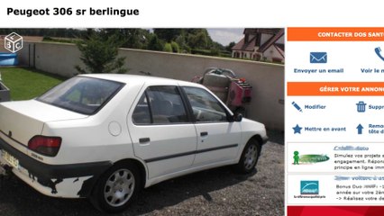 LeBonCoin : une annonce incompréhensible pour une Peugeot 306