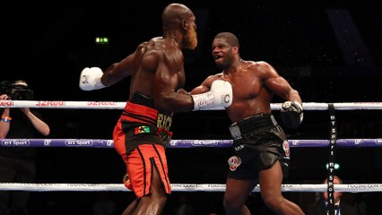 Le monstre physique Daniel Dubois met un énorme KO à Richard Lartey après une superbe guerre